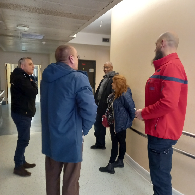 Stagiaires MSP à l’hôpital de Montereau